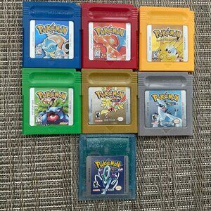 Pokemon Gameboy Color Games
